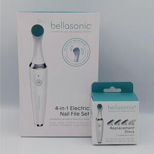 Bellasonic 4-in-1 Electric Nail File Set | Oscillating | USB Rechargeable